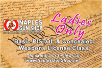 LADIES ONLY! 08/13/22 Basic Pistol/Concl. Lic. Group Class